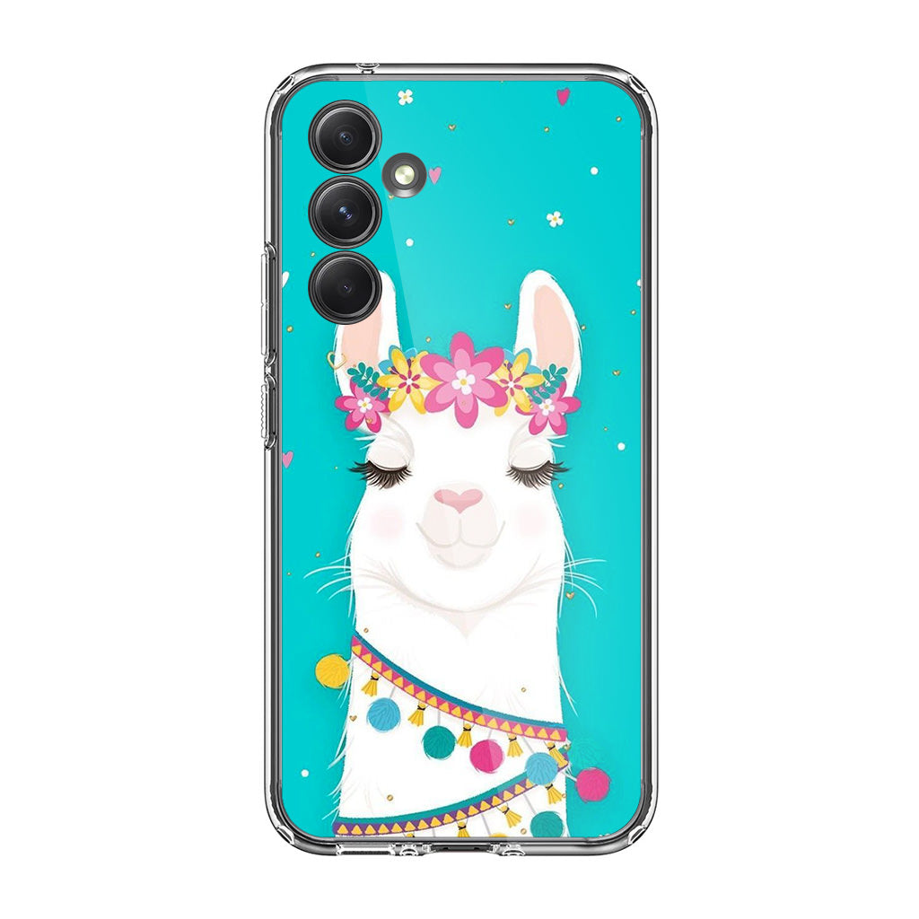 Llama Art Samsung Galaxy A35 5G Case