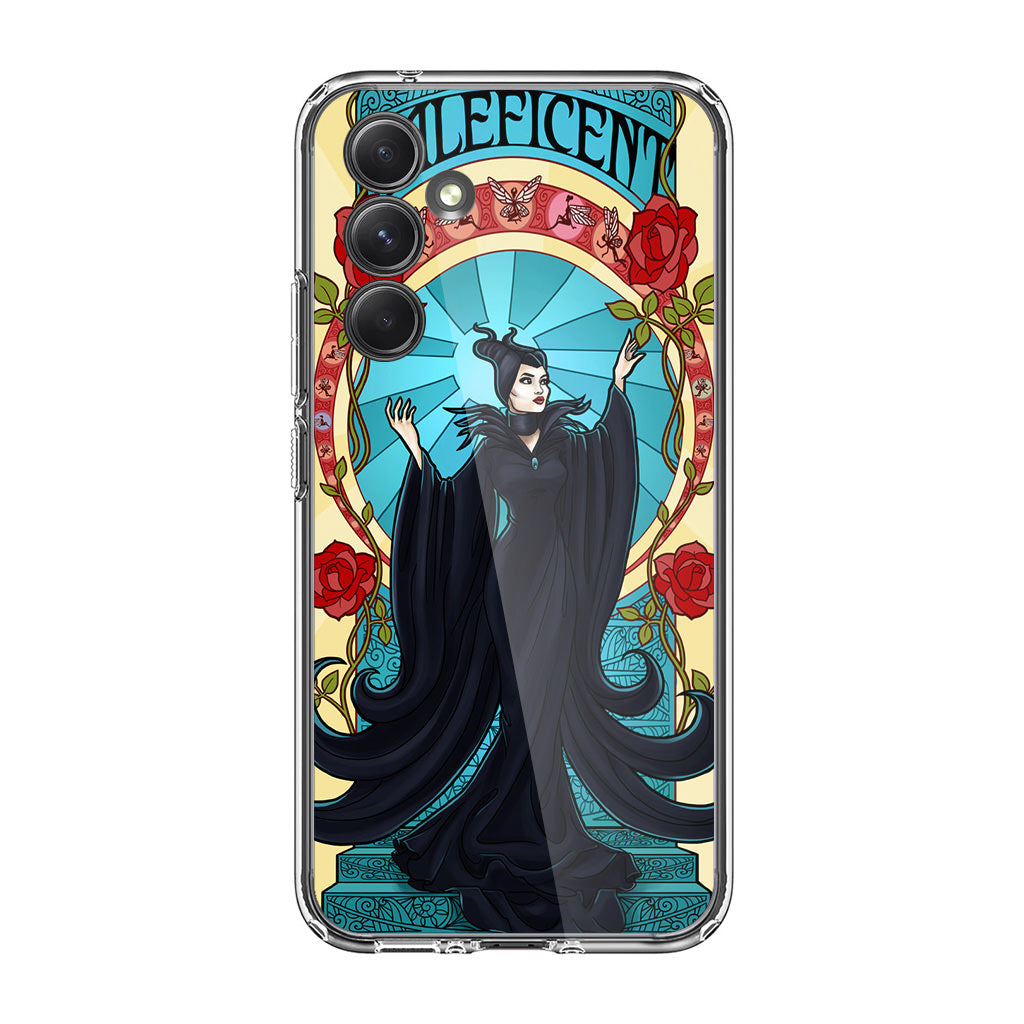 Maleficent With Flower Samsung Galaxy A35 5G Case