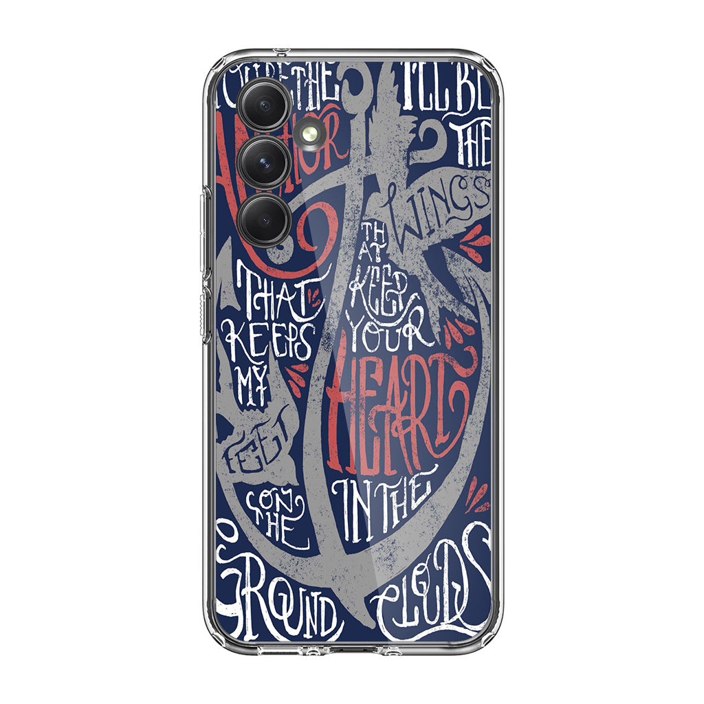 Mayday Parade You Be The Anchor Samsung Galaxy A35 5G Case