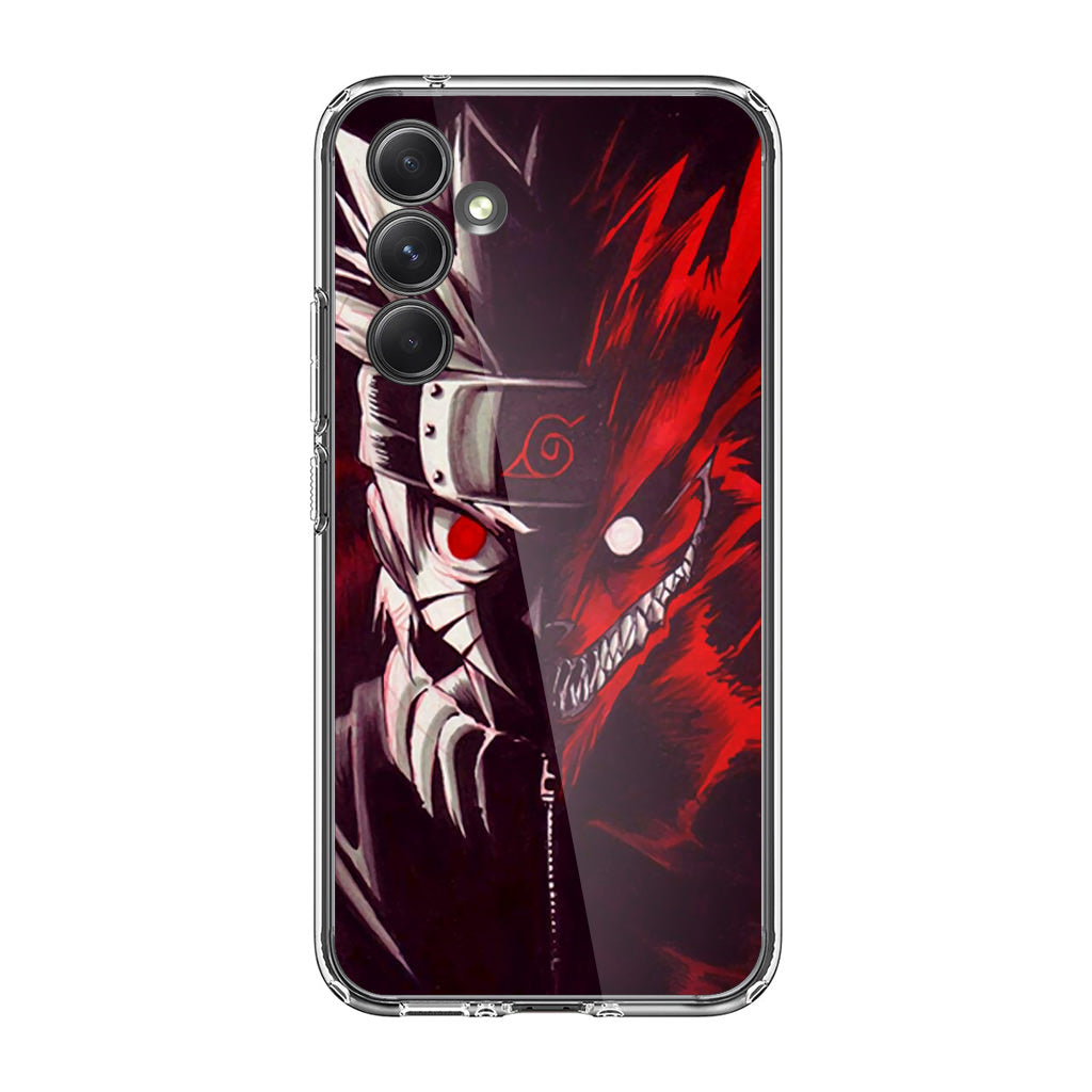 Half Kurama Samsung Galaxy A35 5G Case