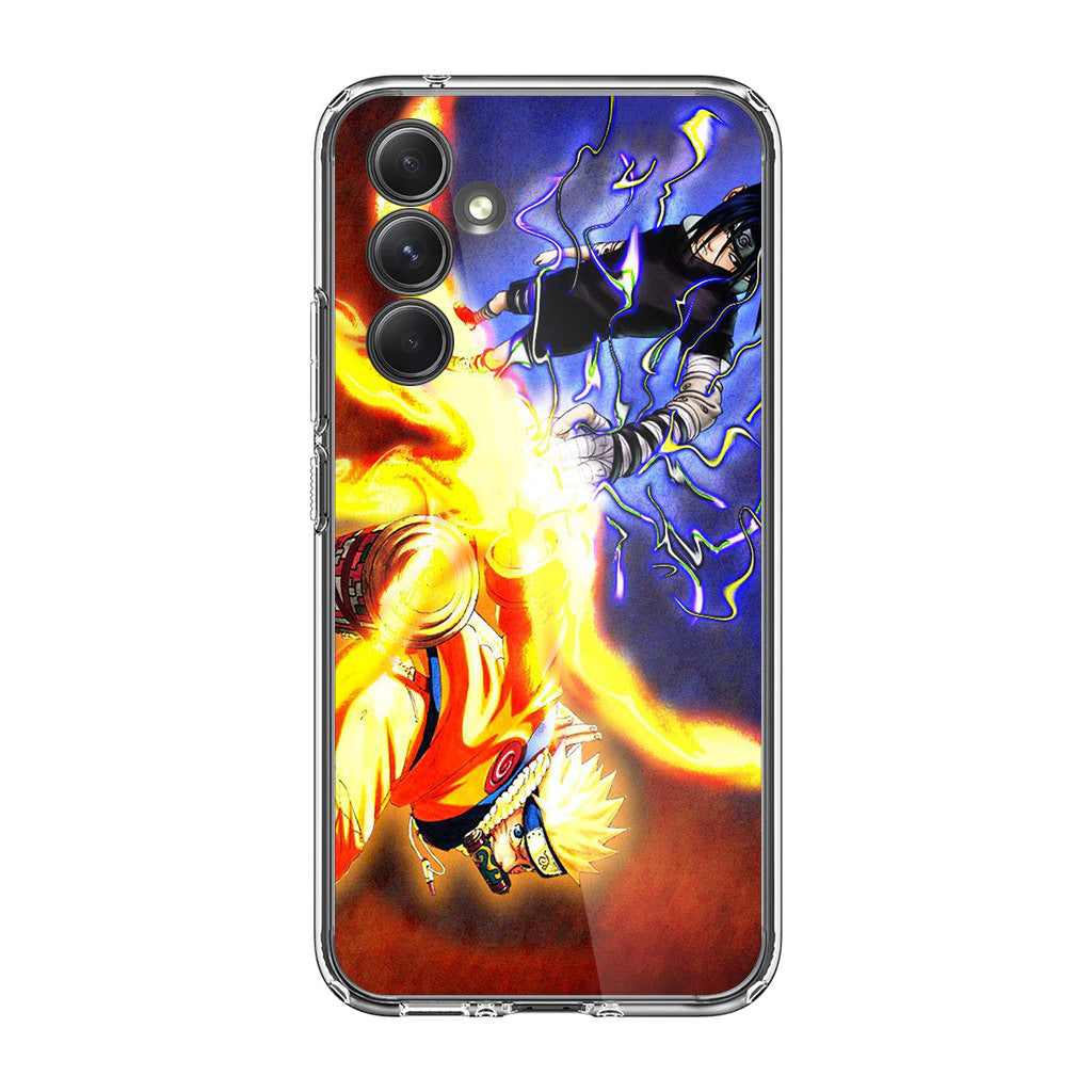 Naruto Vs Sasuke Samsung Galaxy A35 5G Case