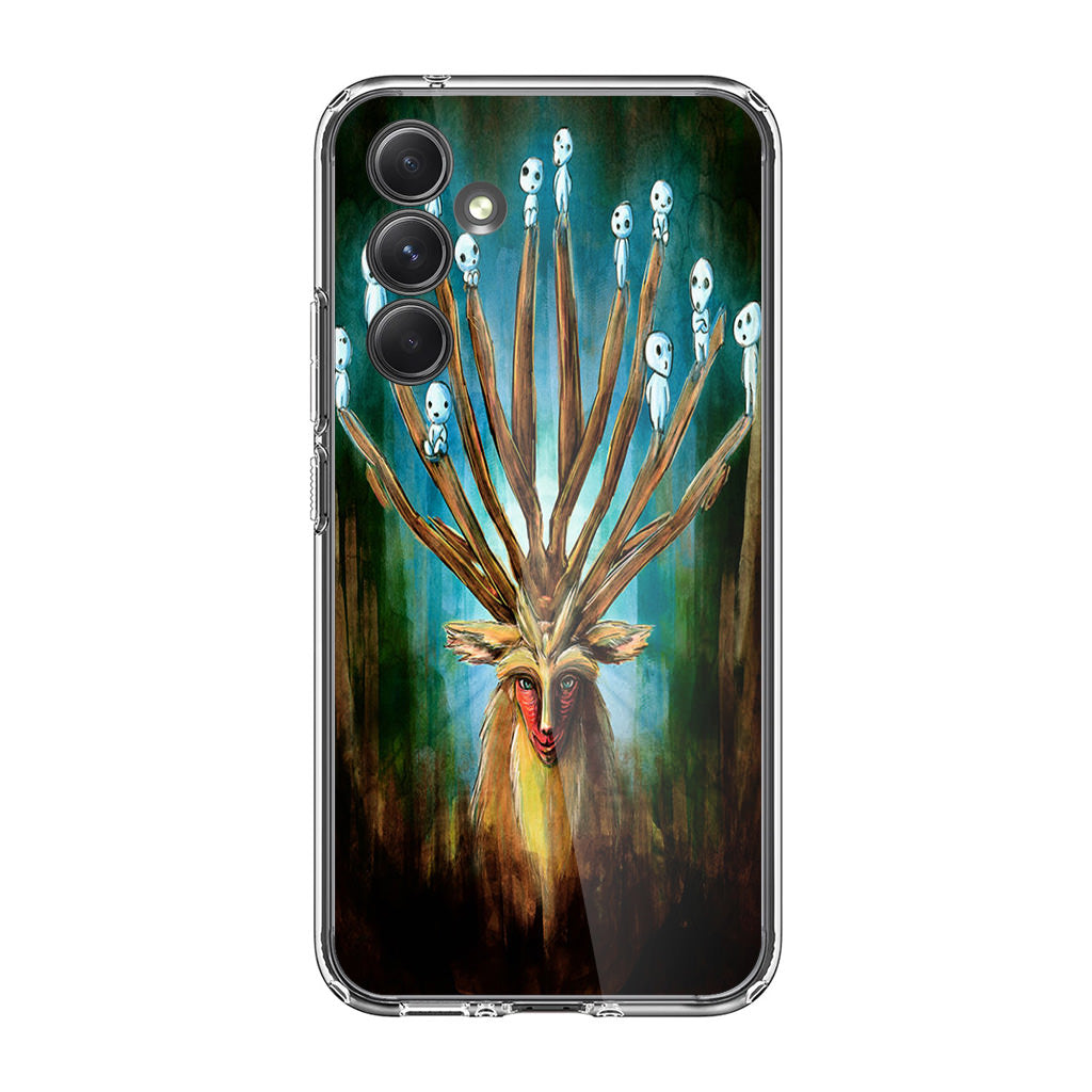 Princess Mononoke Forest Spirit Samsung Galaxy A35 5G Case