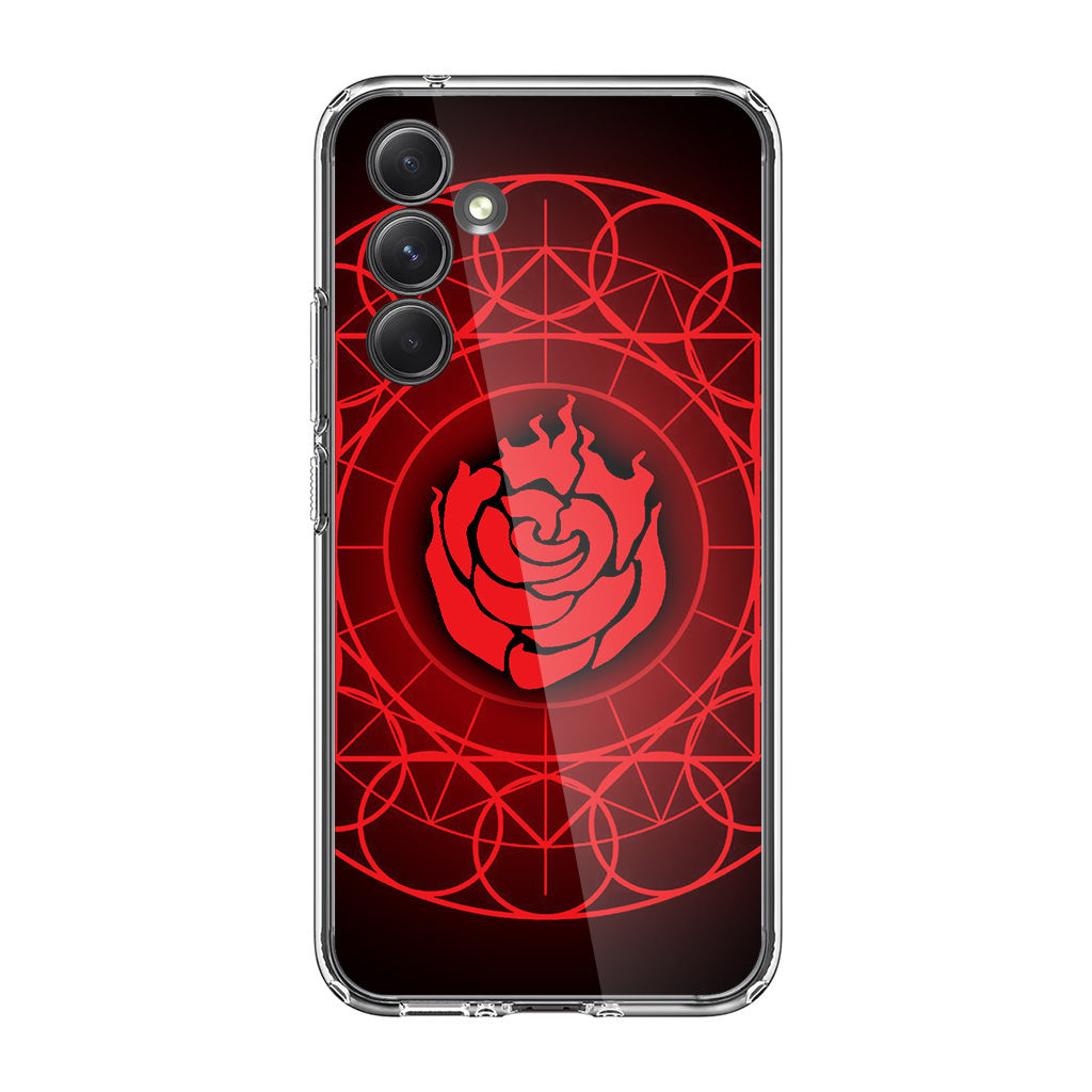 Ruby Rose Symbol RWBY Samsung Galaxy A35 5G Case