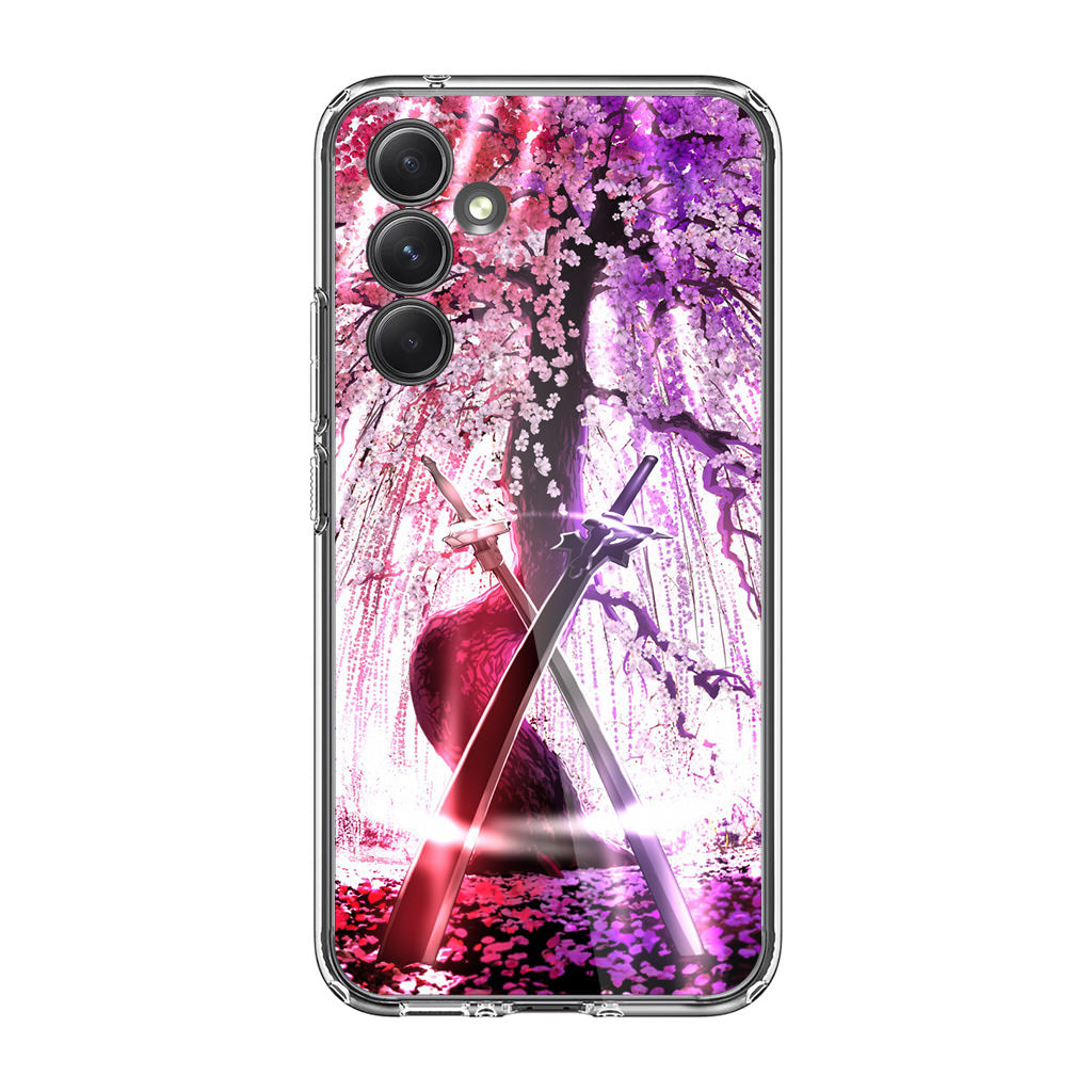 Sword Art Online Movie Ordinal Scale Samsung Galaxy A35 5G Case