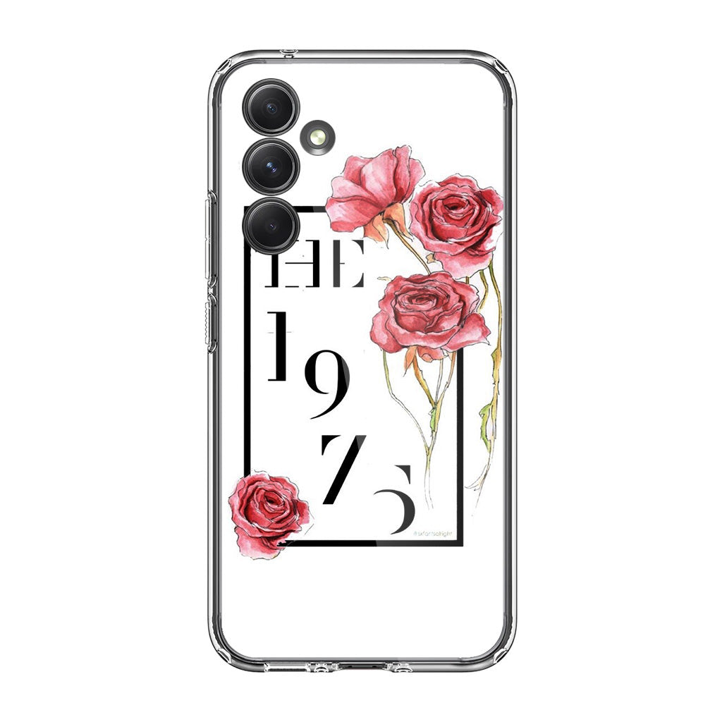 The 1975 Rose Samsung Galaxy A35 5G Case