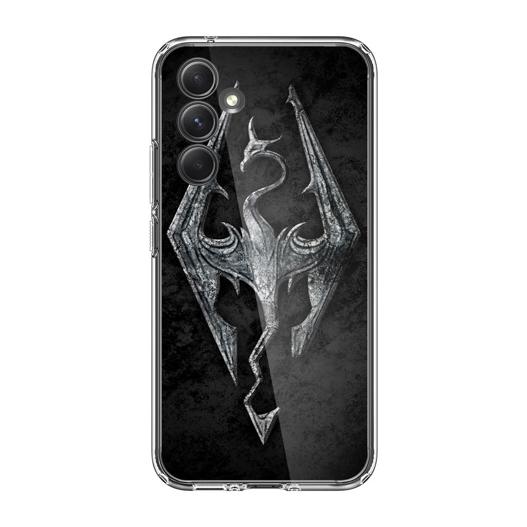 The Elder Scrolls V Skyrim Logo Samsung Galaxy A35 5G Case