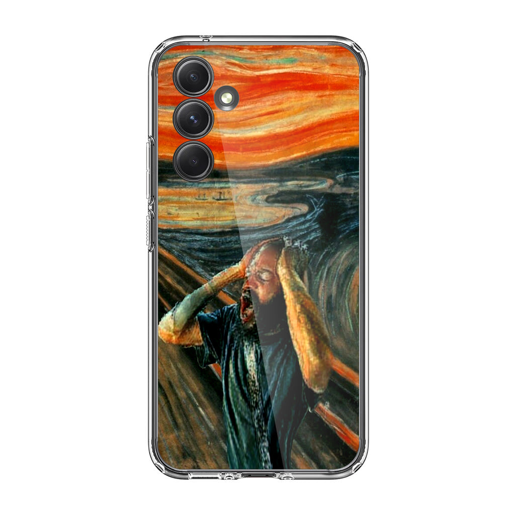 The Scream Death Grips Samsung Galaxy A35 5G Case