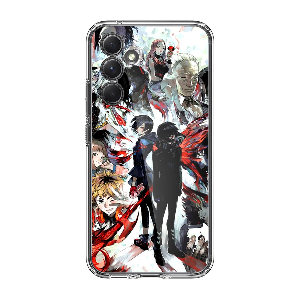 Tokyo Ghoul Water Paint Samsung Galaxy A35 5G Case