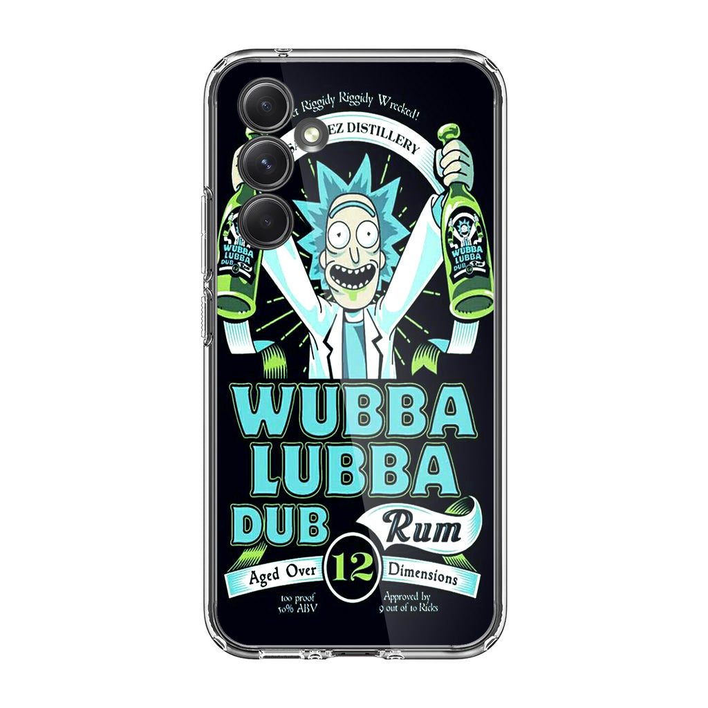 Wubba Lubba Dub Rum Samsung Galaxy A35 5G Case