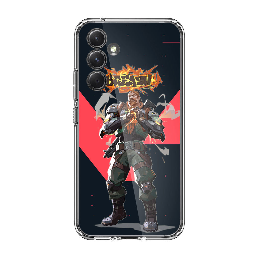 Breach Artwork Samsung Galaxy A35 5G Case