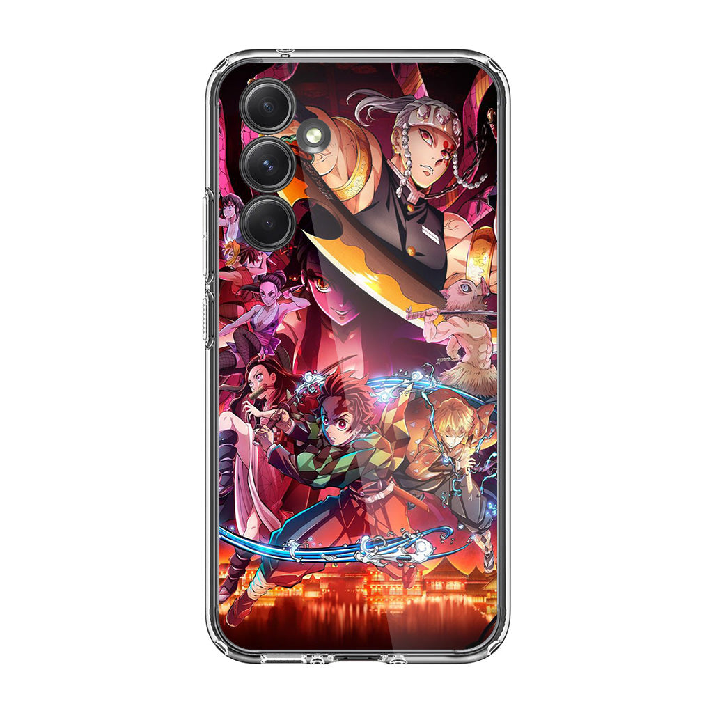 Demon Slayer Entertainment District Arc Samsung Galaxy A35 5G Case