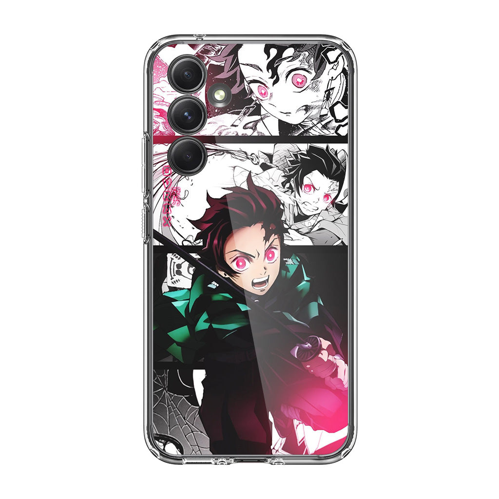 Kamado Tanjiro Manga Collage Samsung Galaxy A35 5G Case