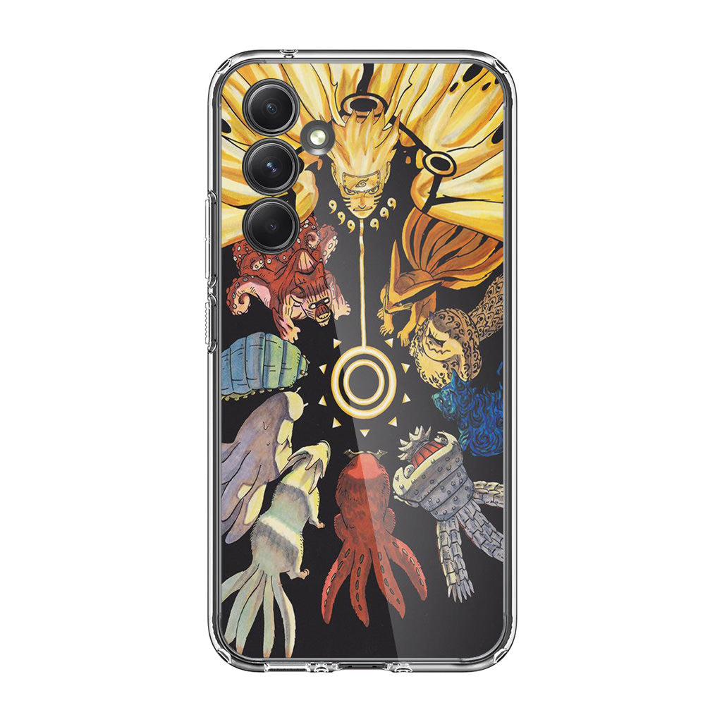 Naruto And The Tailed Beasts Samsung Galaxy A35 5G Case