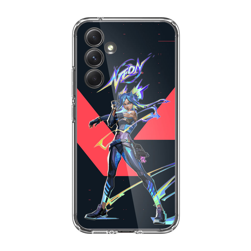 Neon Artwork Samsung Galaxy A35 5G Case