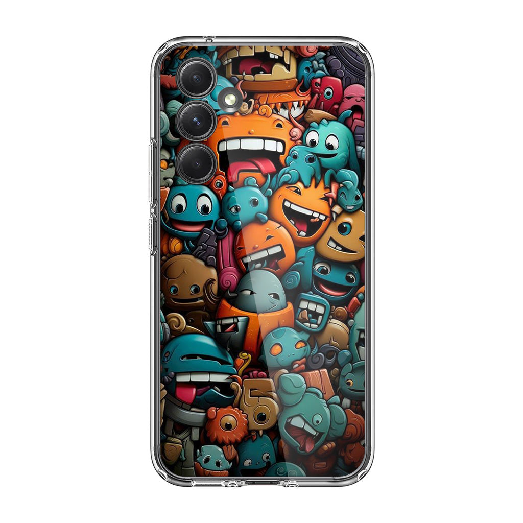 Chaos Chuckles Invasion Samsung Galaxy A35 5G Case