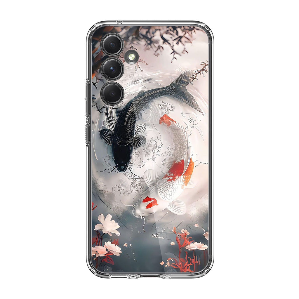 Eternal Balance of The Koi Spirits Samsung Galaxy A35 5G Case