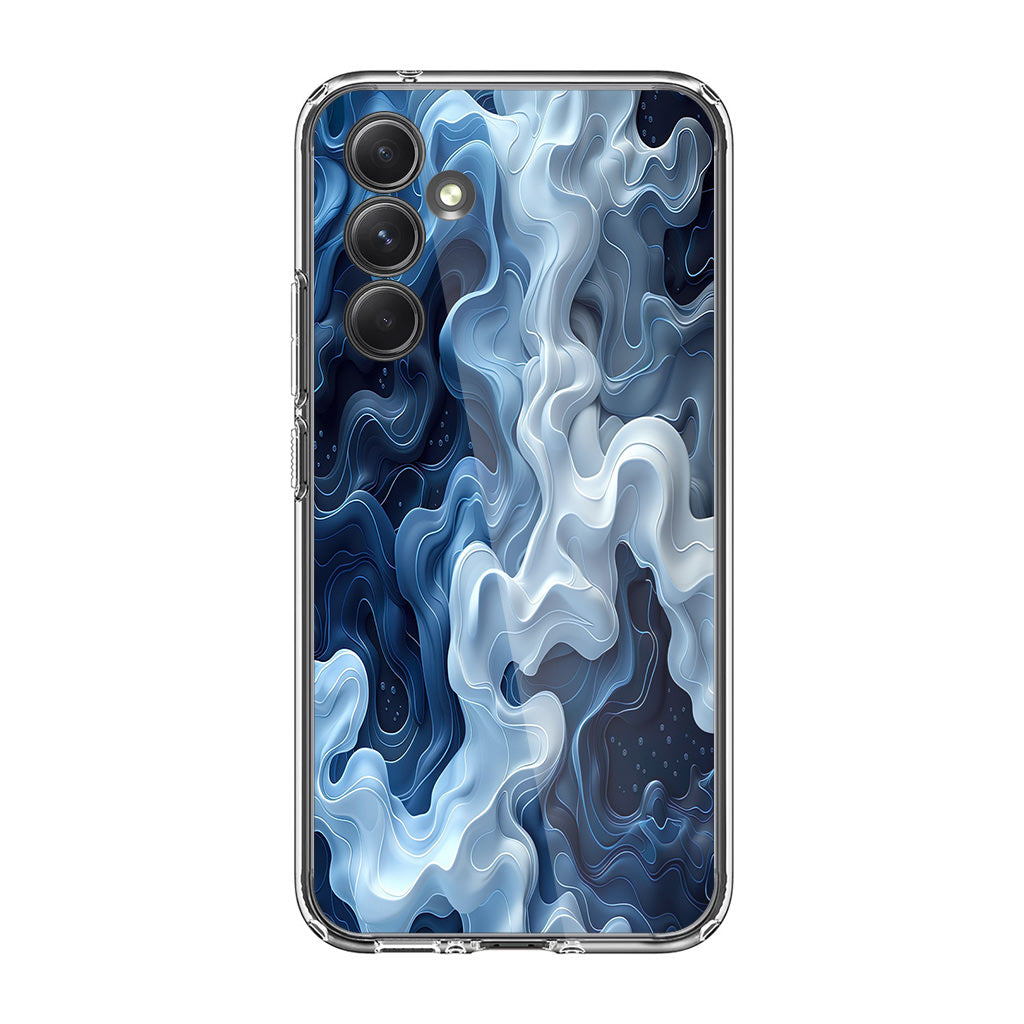 Frozen Waves Samsung Galaxy A35 5G Case