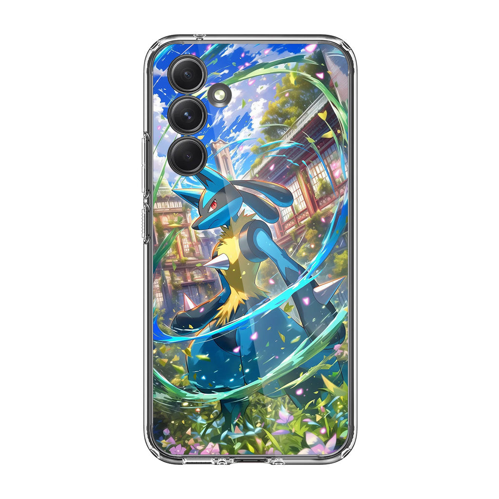 Lucario Precognitive Aura Samsung Galaxy A35 5G Case