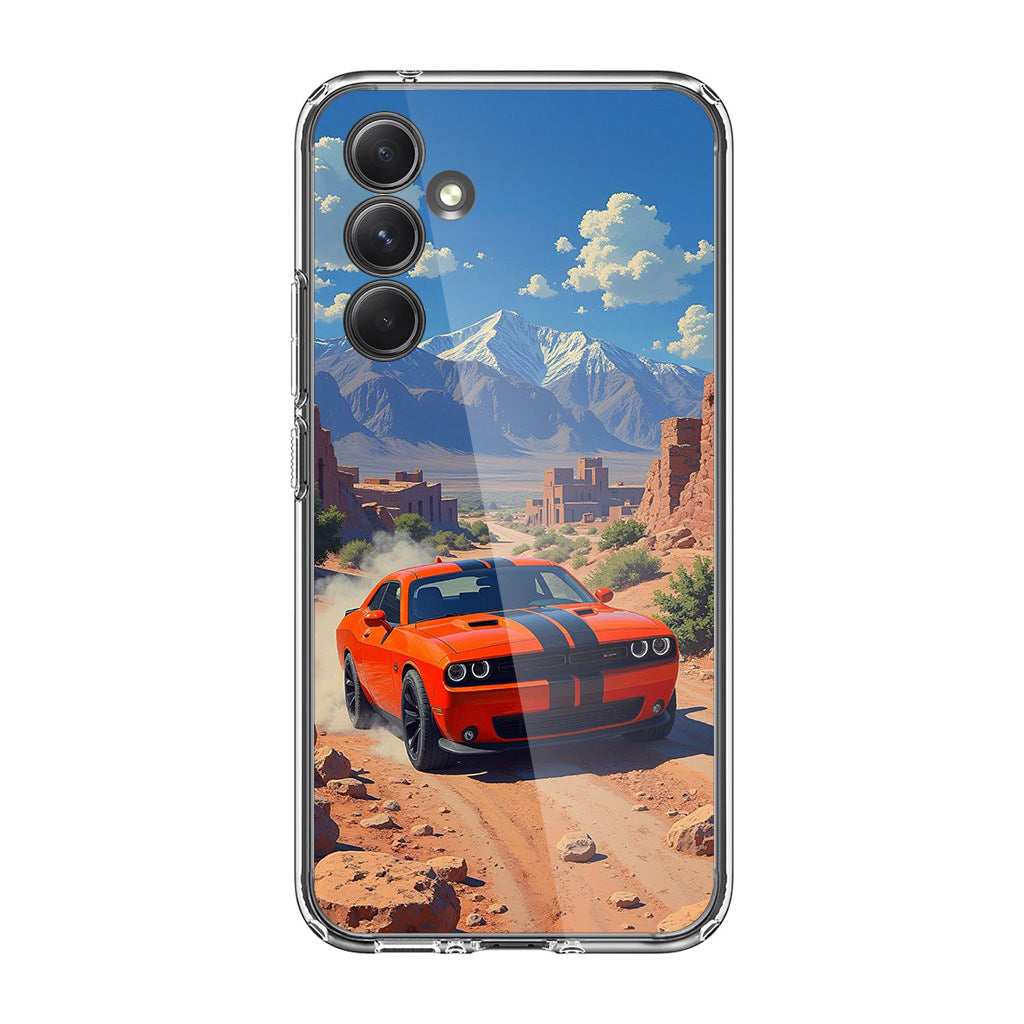Muscle Meets the Mountains Samsung Galaxy A35 5G Case