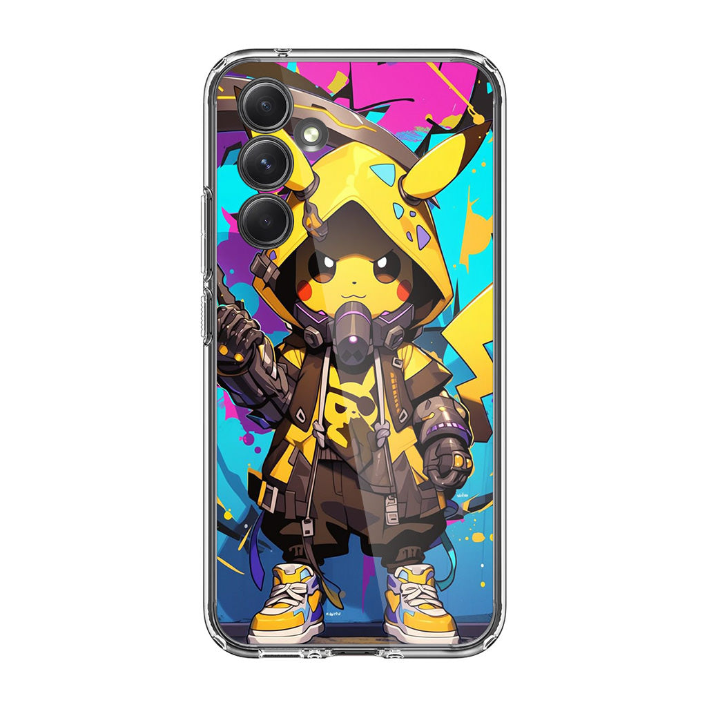 Pikachu Street Shock Assassin Samsung Galaxy A35 5G Case