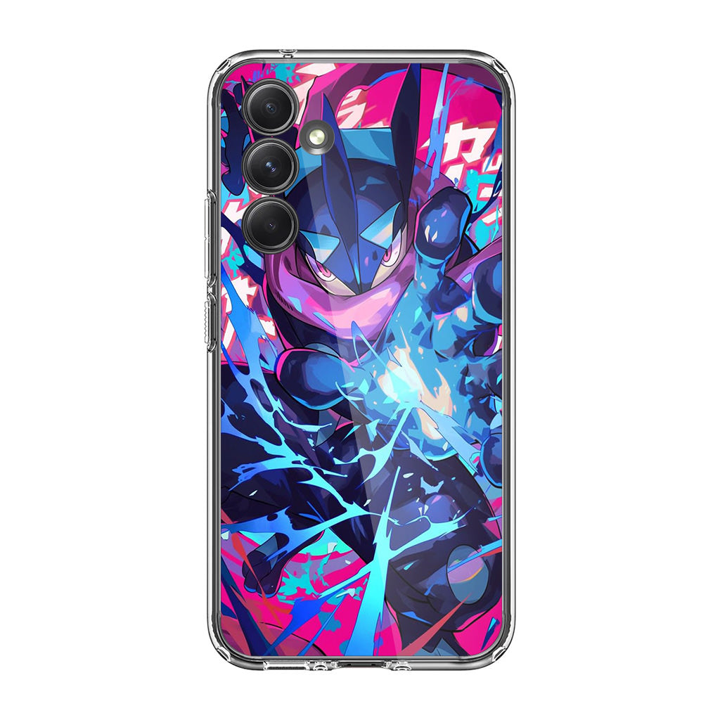 Shadow Surge Greninja Unleashed Samsung Galaxy A35 5G Case