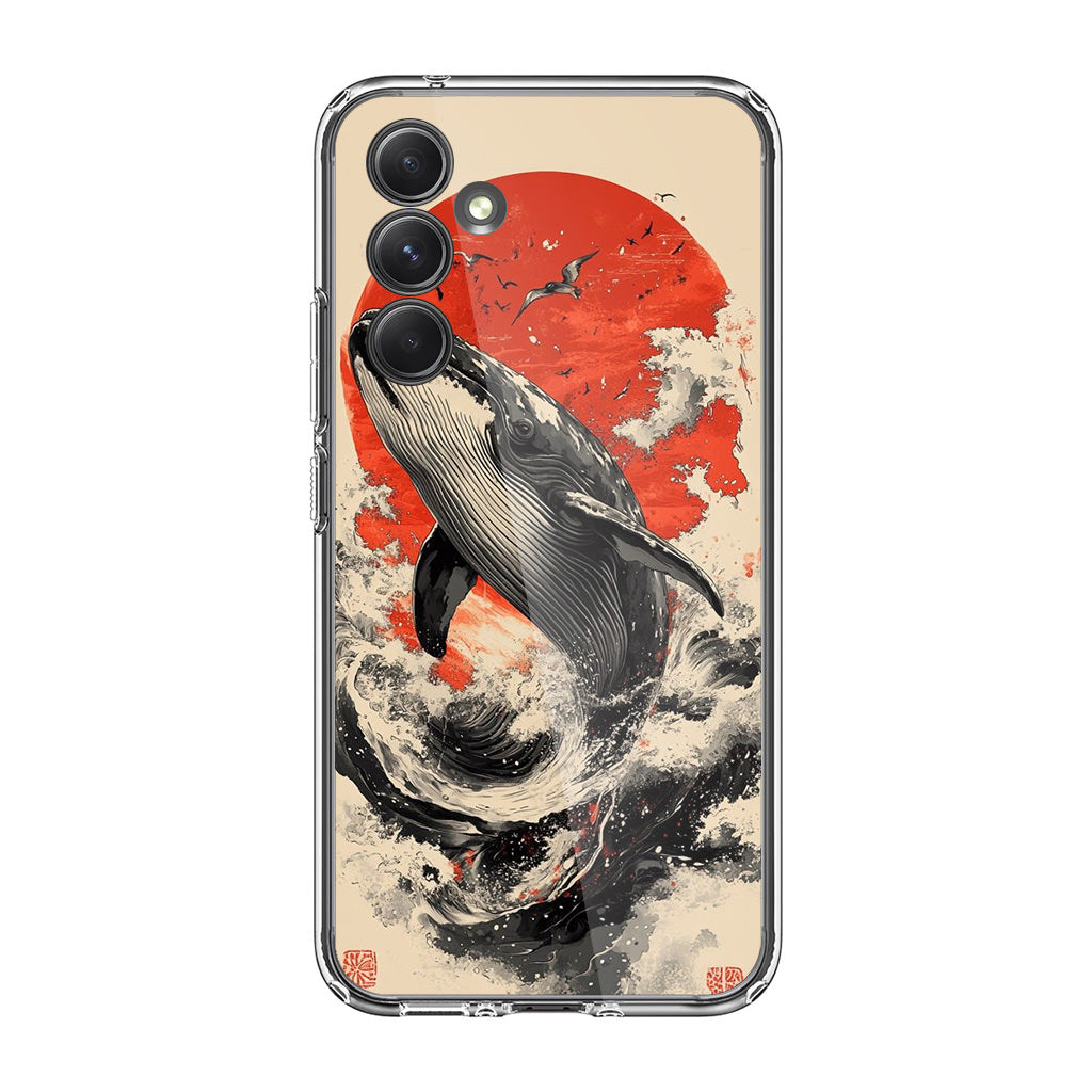 The Whale Rises Samsung Galaxy S23 FE Case