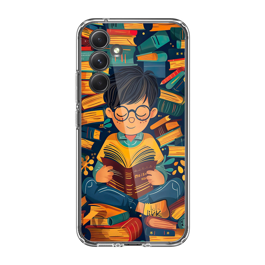 Universe of The Bookworm Samsung Galaxy A35 5G Case