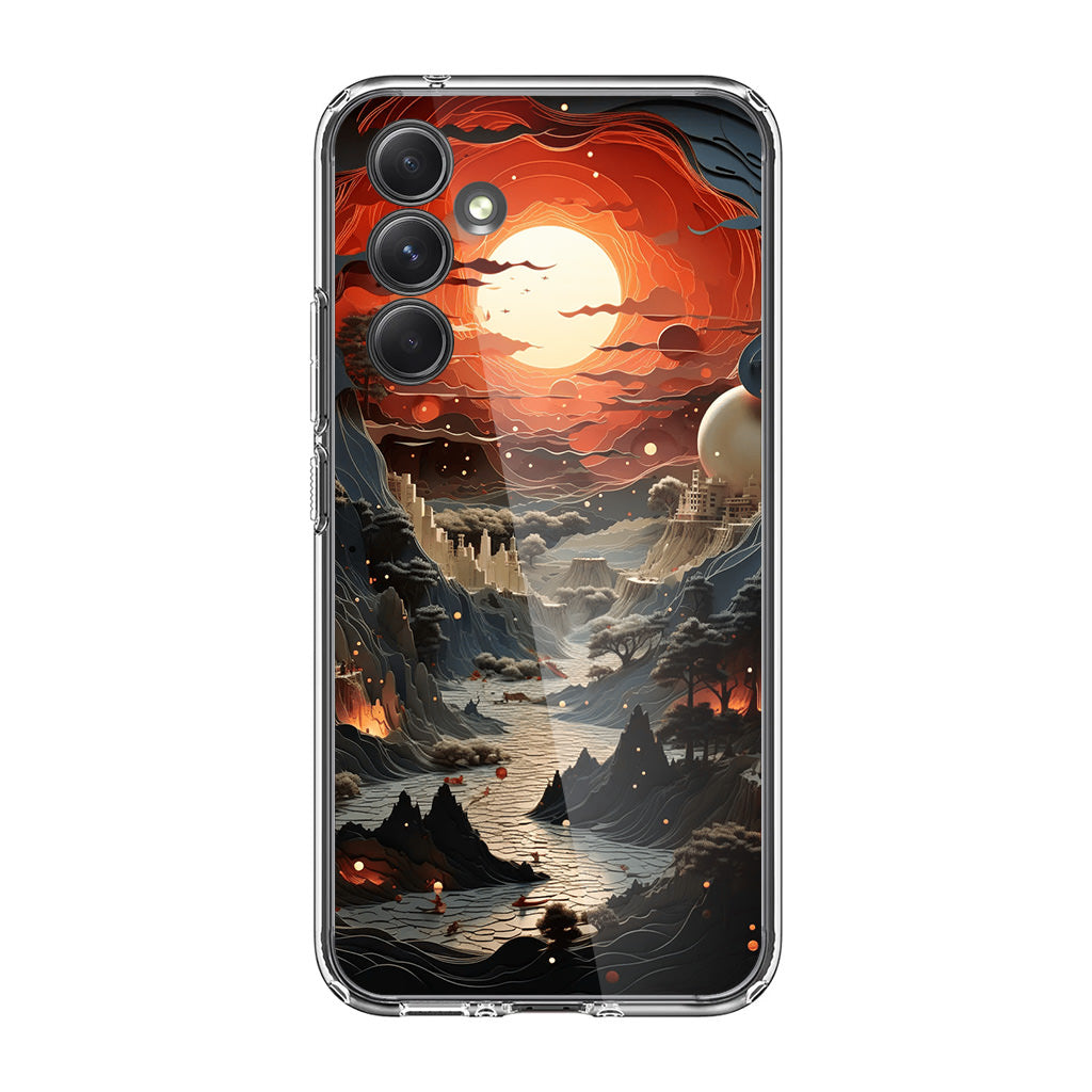 Valley of the Dying Sun Samsung Galaxy A54 5G Case
