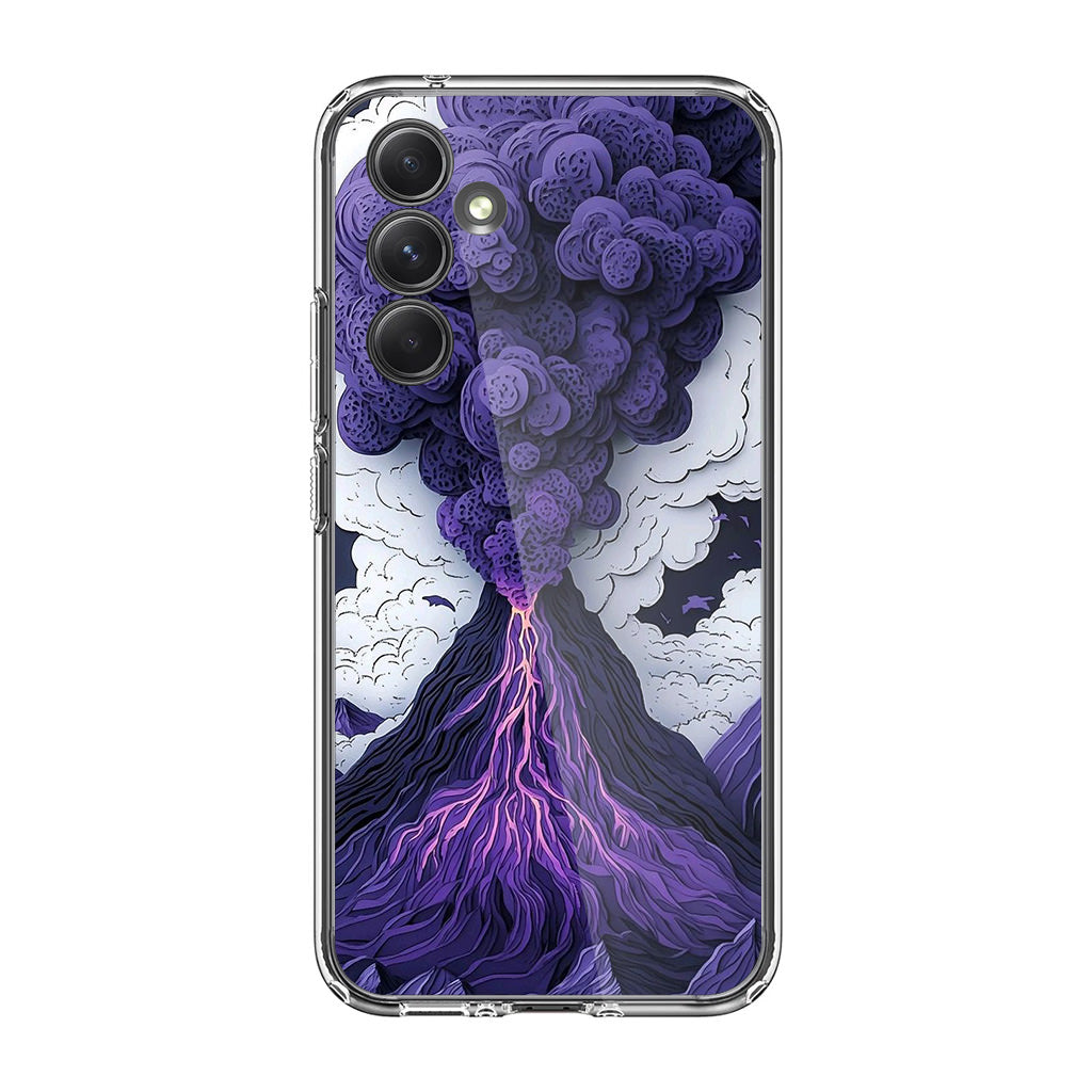 Violet Fury The Awakening Volcano Samsung Galaxy A54 5G Case