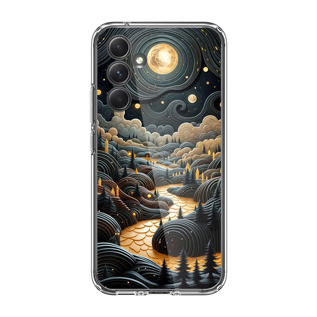 Whispers of the Lunar Valley Samsung Galaxy S23 FE Case