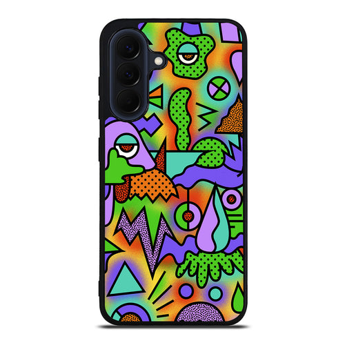 Abstract Colorful Doodle Art Samsung Galaxy A17 5G / A27 5G Case