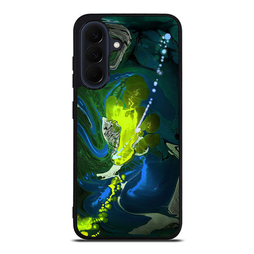 Abstract Green Blue Art Samsung Galaxy A17 5G / A27 5G Case