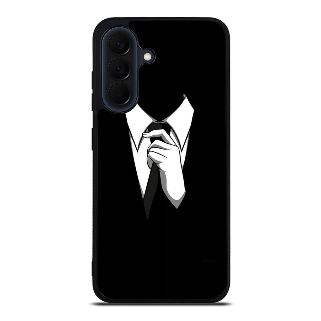 Anonymous Black White Tie Samsung Galaxy A37 5G / A57 5G Case