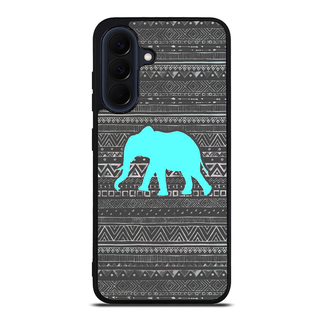 Aztec Elephant Turquoise Samsung Galaxy A37 5G / A57 5G Case