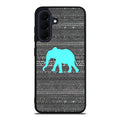 Aztec Elephant Turquoise Samsung Galaxy A37 5G / A57 5G Case