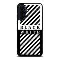 Black White Stripes Samsung Galaxy A37 5G / A57 5G Case