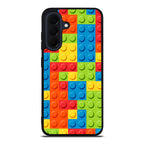 Blocks Rainbow Pattern Samsung Galaxy A37 5G / A57 5G Case