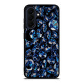 Blue Diamonds Pattern Samsung Galaxy A37 5G / A57 5G Case