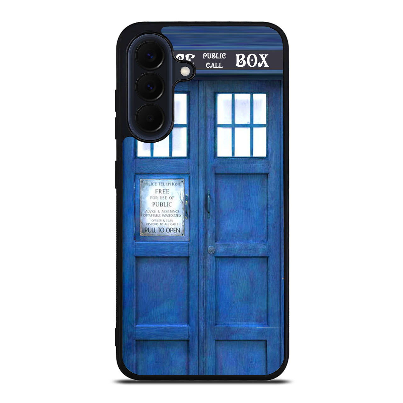 Blue Police Call Box Samsung Galaxy A37 5G / A57 5G Case