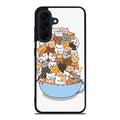 Cats on A Bowl Samsung Galaxy A37 5G / A57 5G Case