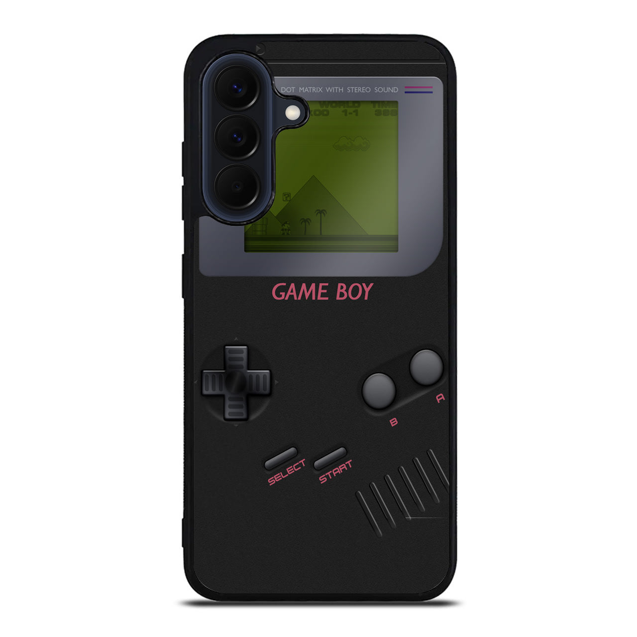 Game Boy Black Model Samsung Galaxy A37 5G / A57 5G Case