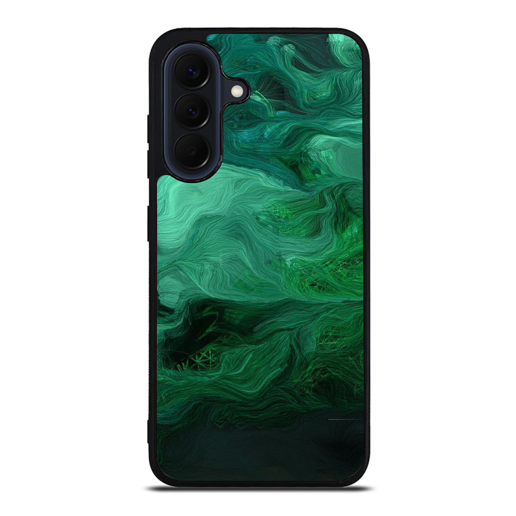 Green Abstract Art Samsung Galaxy A37 5G / A57 5G Case