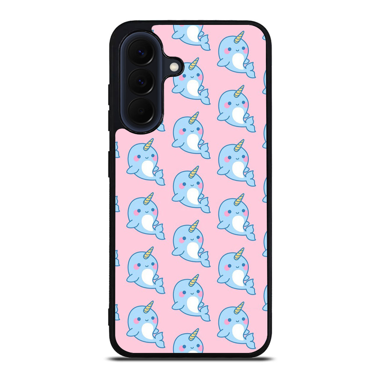 Horned Whales Pattern Samsung Galaxy A37 5G / A57 5G Case