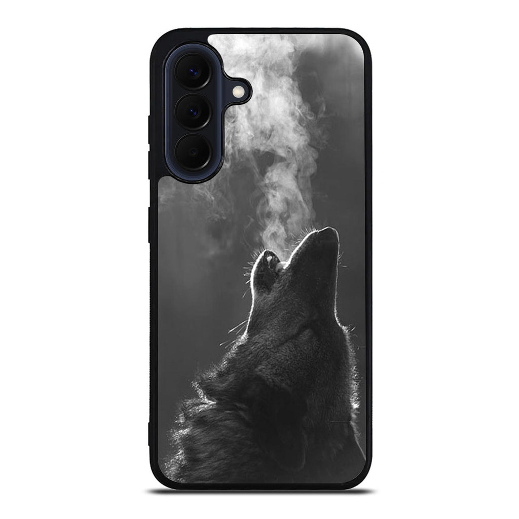 Howling Wolves Black and White Samsung Galaxy A37 5G / A57 5G Case