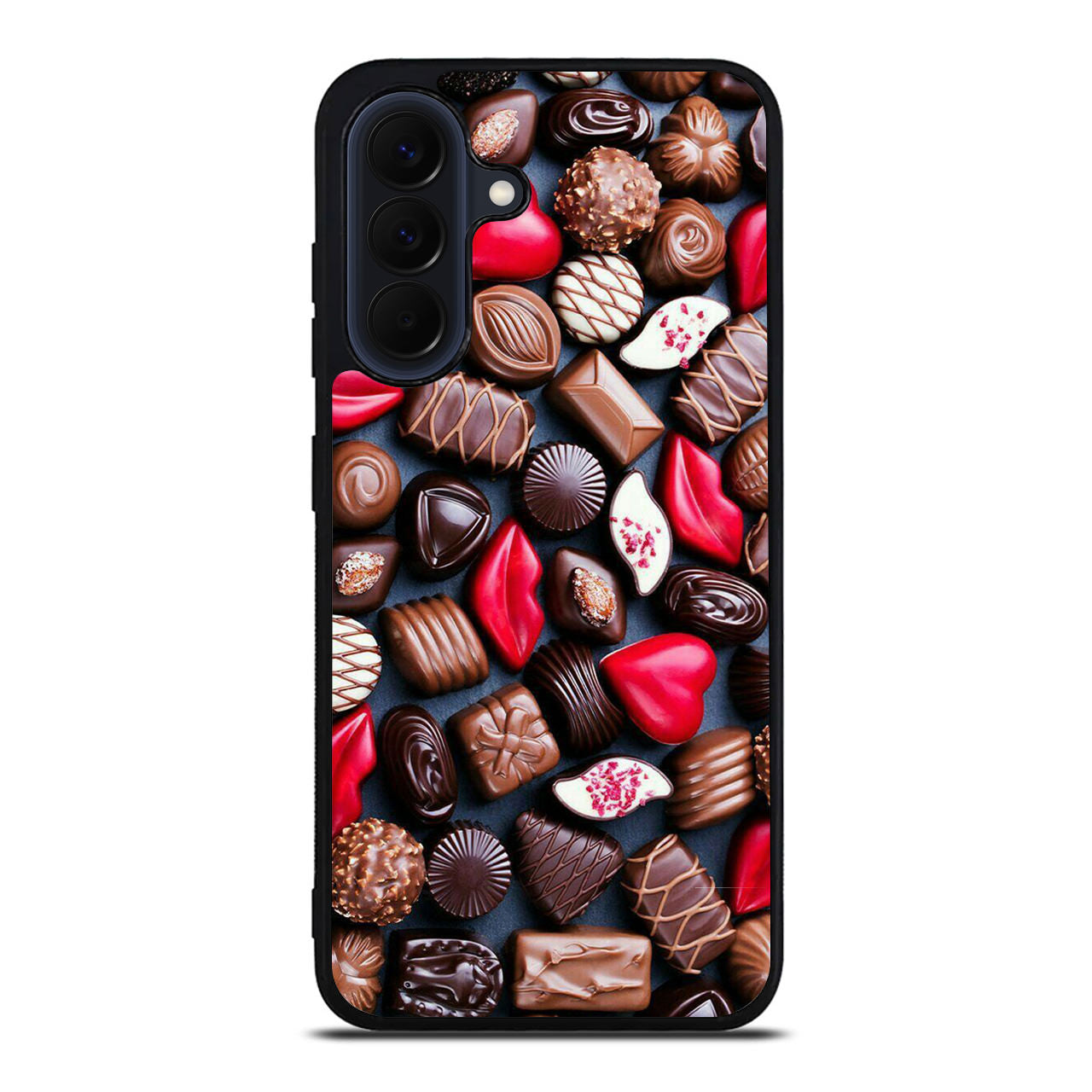 I Love Choco Pattern Samsung Galaxy A37 5G / A57 5G Case