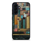 Painted Abstract Wood Sculptures Samsung Galaxy A37 5G / A57 5G Case
