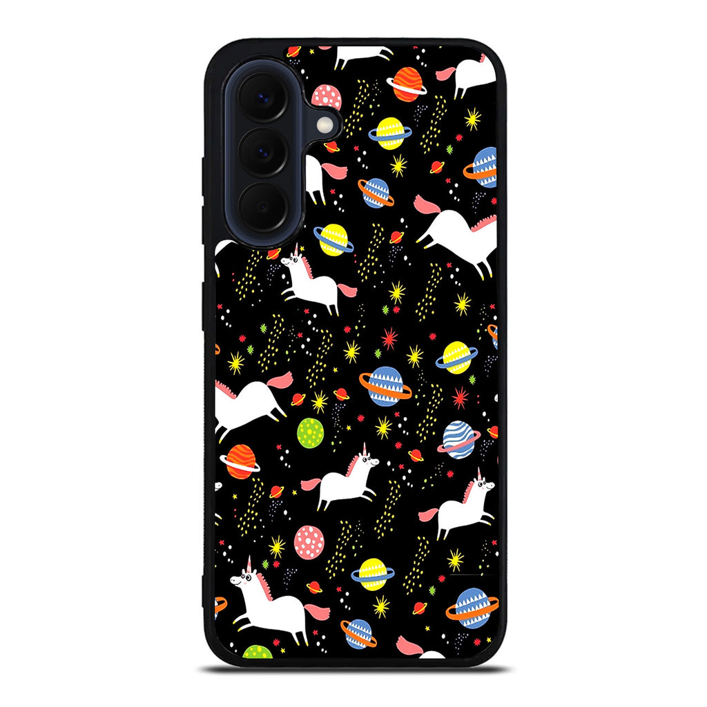 Space Unicorn Pattern Samsung Galaxy A17 5G / A27 5G Case