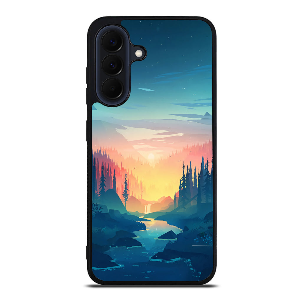 Sunset at The River Samsung Galaxy A17 5G / A27 5G Case
