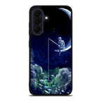 Tardis Walking To The Moon Samsung Galaxy A17 5G / A27 5G Case