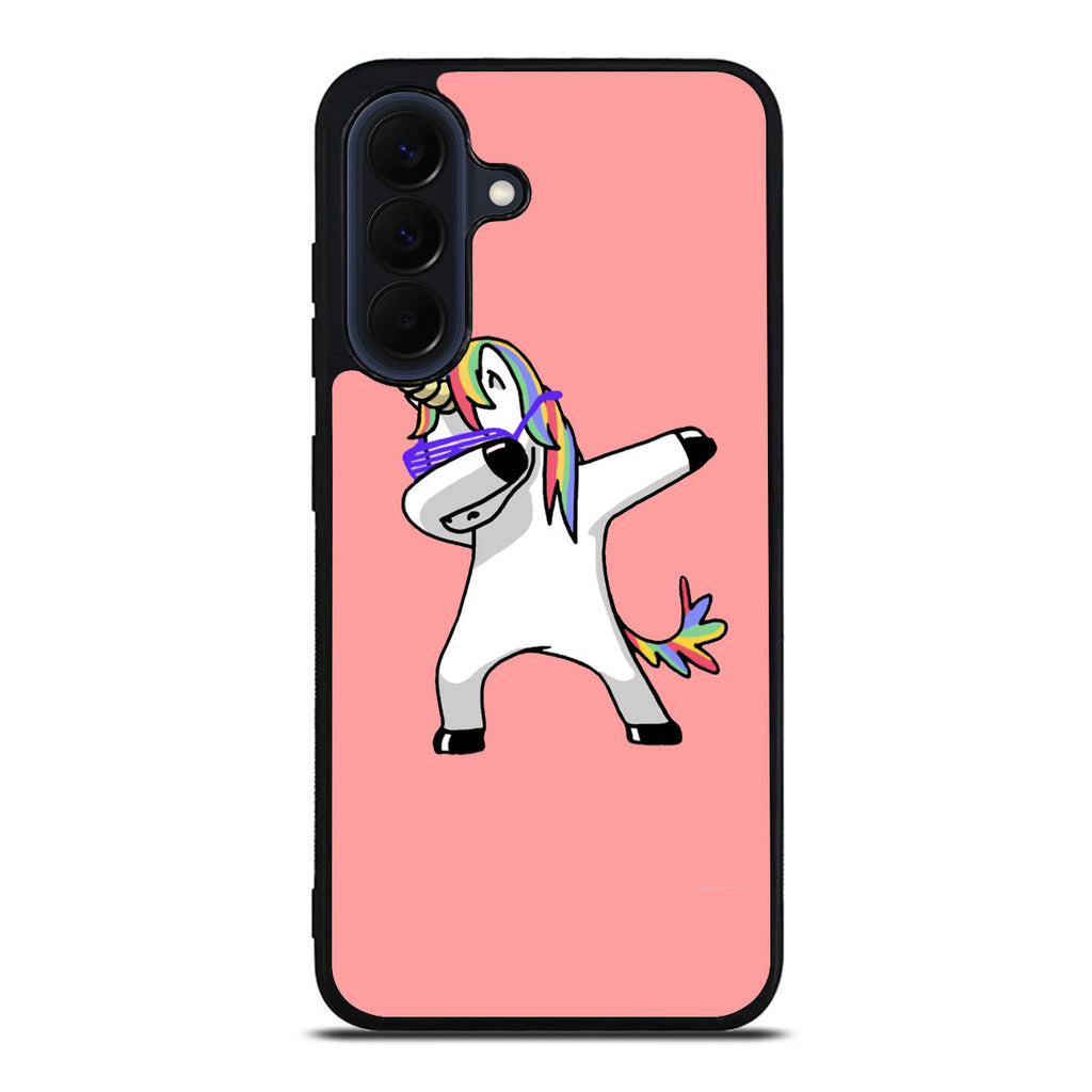 Unicorn Dabbing Pink Samsung Galaxy A17 5G / A27 5G Case
